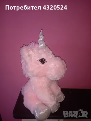 Плюшен Еднорог-40см, снимка 2 - Плюшени играчки - 48647770