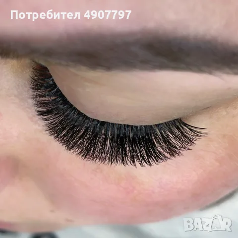 наращивание на мигли , снимка 4 - Професионален грим - 55871575