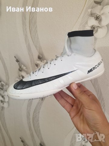  футболни обувки за зала / стоножки  Nike Mercurial Victory V CR7 DF IC Ronaldo номер 42 ,5, снимка 11 - Футбол - 42406408