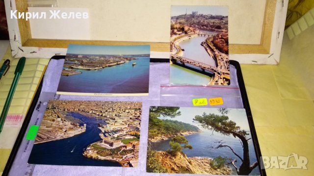 ЛОТ 4 СТАРИ ПОЩЕНСКИ КАРТИЧКИ ТЕМА ИЗВЕСТНИ ЖИВОПИСНИ ПРИСТАНИЩА ЗАЛИВИ МОРСКИ ГРАДОВЕ 5930
