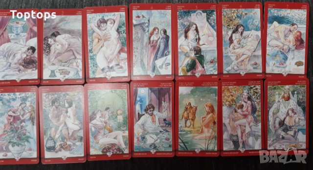 Любовна магия таро и оракул карти: Sexual Magic Tarot & Sexual Magic Oracle, снимка 7 - Карти за игра - 34165505