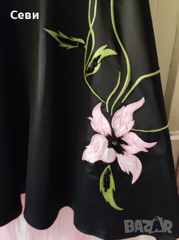 Рокля - сатен, снимка 4 - Рокли - 41766051