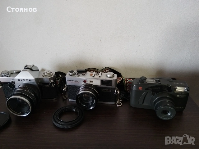 Камери RICOH SINGLEX TLS, RICOH TLS ,RICOH 35 electronic,RICOH RZ 1100 Japan , снимка 10 - Фотоапарати - 30950816
