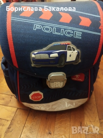 Раница за момченце .Подходяща от 1-4 клас