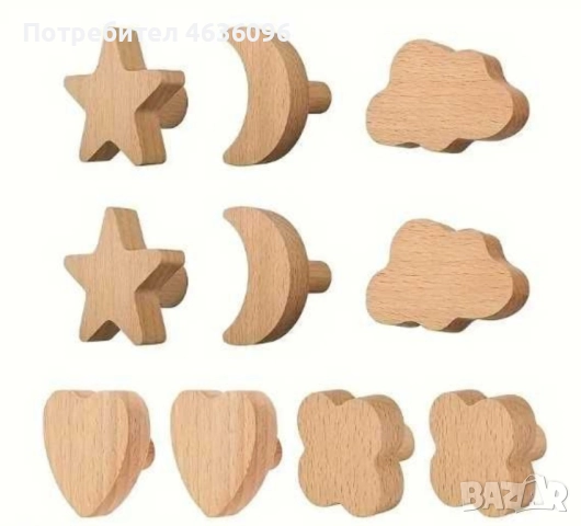 Дървени дръжки за мебели, снимка 12 - Други - 52240826