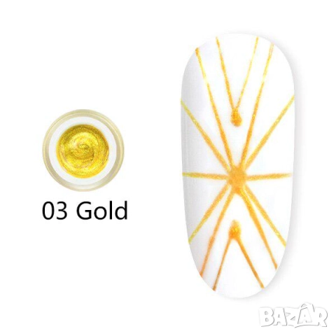 VENALISA Spider Gel ув/лед Спайдър гел за декорации , снимка 2 - Продукти за маникюр - 23181735