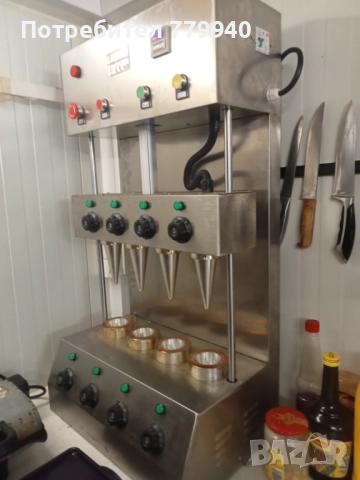 Уред за приготвяне на пица във фунийка, снимка 2 - Обзавеждане на кухня - 52508858