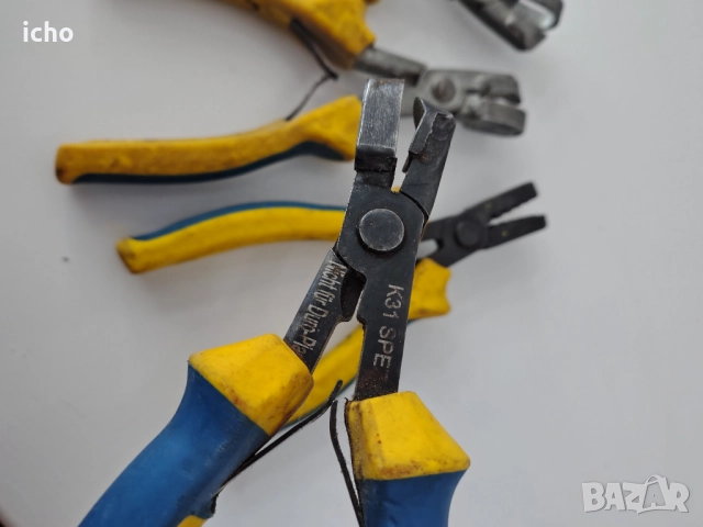 Кербовачни щанцови клещи klauke knipex bahco, снимка 3 - Клещи - 51527999
