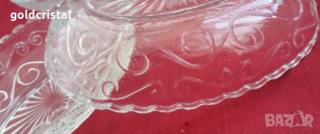 Стъклени чинийки купички , снимка 4 - Антикварни и старинни предмети - 18134995