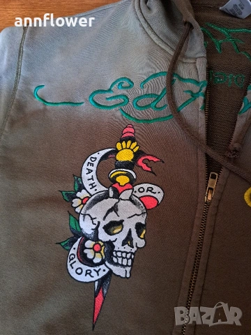 Суичър Ed Hardy L, снимка 10 - Суичъри - 53064342