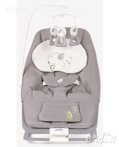 Бебешки шезлонг с вибрация и музика Joie - Dreamer, Fern, снимка 2 - Детски шезлонги - 52687718