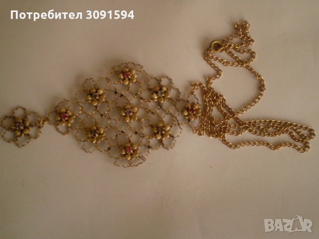  Ретро медальон бохемия, снимка 7 - Антикварни и старинни предмети - 35750660