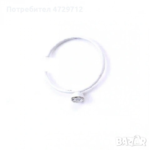 Бързо сваляща се обица за нос устни пъп вежда, снимка 3 - Обеци - 53498308