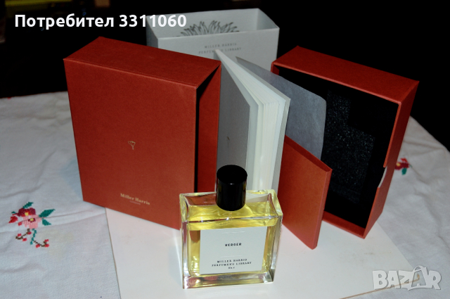 Miller Harris Verger (Perfumer's Library No.5), vintage, спрян от производство, снимка 1 - Унисекс парфюми - 36195982