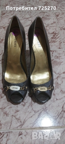 Продавам елегантни обувки на GUESS. , снимка 4 - Дамски обувки на ток - 51706381