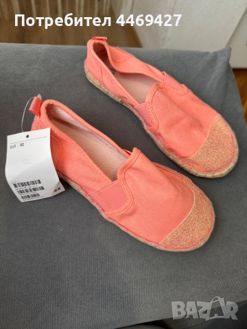 Детски еспадрили 32 номер , снимка 2 - Детски обувки - 51866319