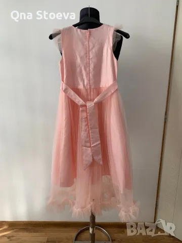 Детска официална дълга рокля, снимка 4 - Детски рокли и поли - 47665432