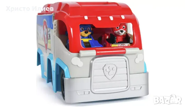  Камион писта патрулер на Пес Патрул Paw Patrol с 4 колички с кученца, снимка 4 - Коли, камиони, мотори, писти - 48081450