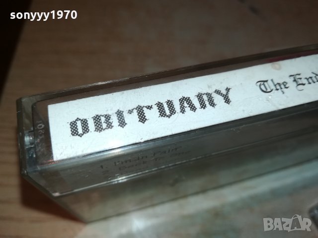OBITUARY-АУДИОКАСЕТА 1110211812, снимка 10 - Аудио касети - 34428813
