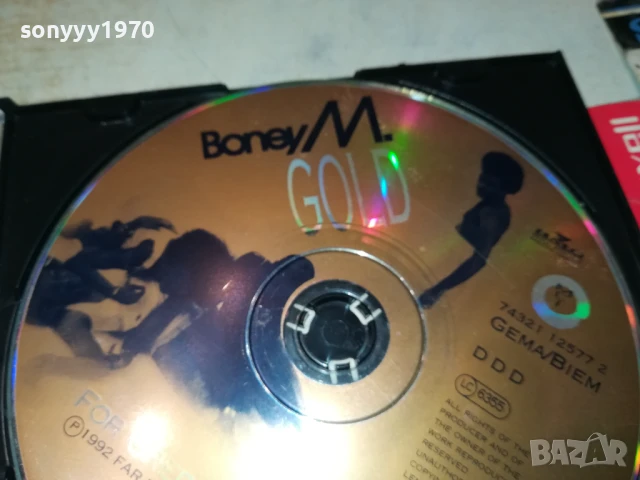 BONEY M CD 0607250923, снимка 7 - CD дискове - 50923275