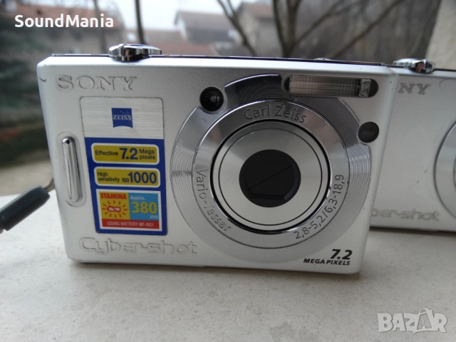 SONY DSC-W35 - 2 броя ..., снимка 2 - Фотоапарати - 52857463