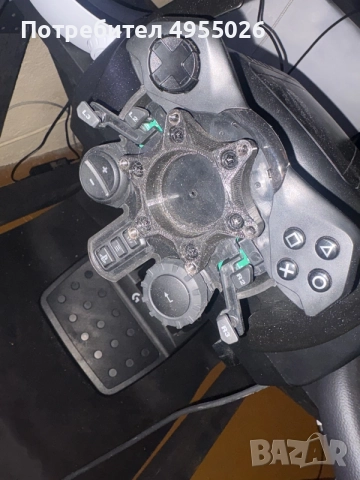 Logitech g923 + shifter + Ръчна спирачка, снимка 2 - Джойстици и геймпадове - 56276863