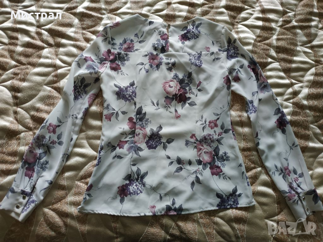 Супер елегантна дамска блуза, снимка 2 - Ризи - 36329036