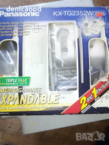 Безжичен телефон Panasonic kx-tg2352w