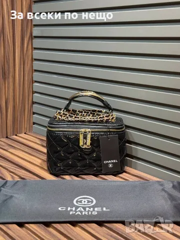Chanel Дамска Чанта Тип Куфар С Кристали Шанел - Различни Цветове Код SEM-107, снимка 8 - Чанти - 55742910