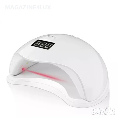 Елегантна и компактна UV LED лампа за нокти SUN5 с висока мощност-48W, снимка 3 - Продукти за маникюр - 55904957