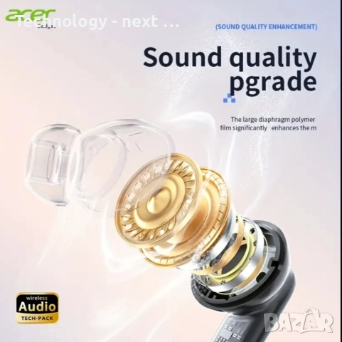 Безжични слушалки Acer OHR546, снимка 6 - Bluetooth слушалки - 52697442