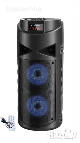Безжична Караоке Тонколона KTS - 1091 С Bluetooth И Микрофон, снимка 3 - Bluetooth тонколони - 33961760