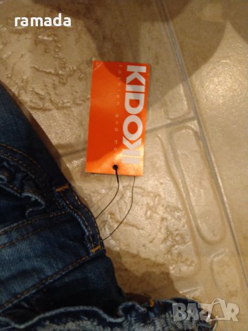 Дънков гащеризон Kidiki, снимка 6 - Детски къси панталони - 41888590