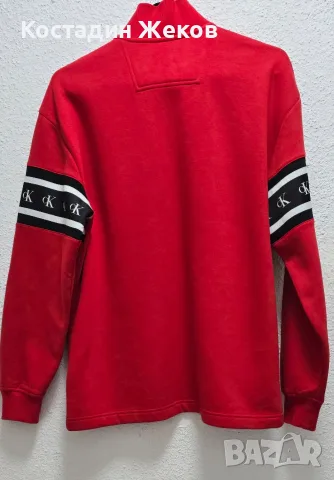Нов. Мъжки оригинален суитшърт. Calvin Klein JEANS , снимка 5 - Суичъри - 55892440