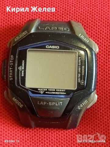 Винтидж електтронен часовник CASIO рядък модел за КОЛЕКЦИЯ 53643, снимка 2 - Мъжки - 53674524