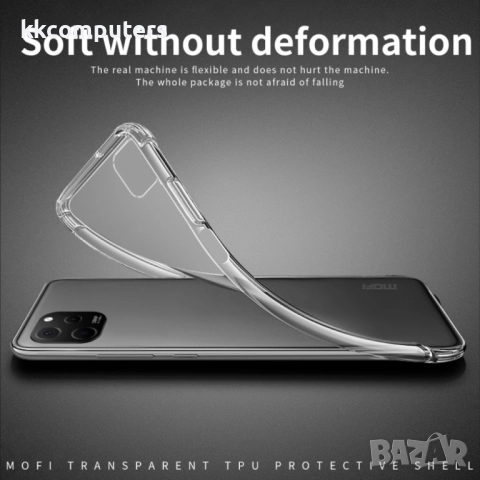 Huawei Nova Y61 MOFI Силиконов Калъф TPU и Протектор, снимка 5 - Калъфи, кейсове - 52732522