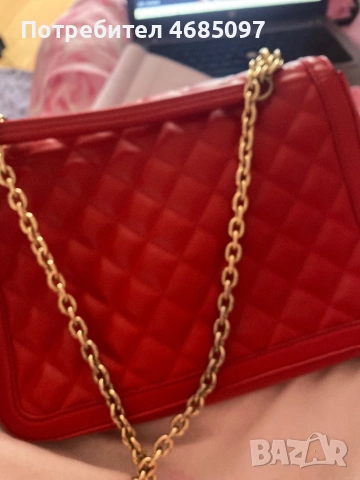 Оригинална чанта Love Moschino, снимка 8 - Чанти - 53152432