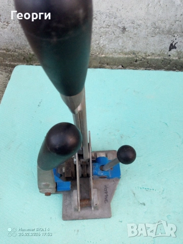 Чембер машина за метални ленти , снимка 4 - Други инструменти - 53622579