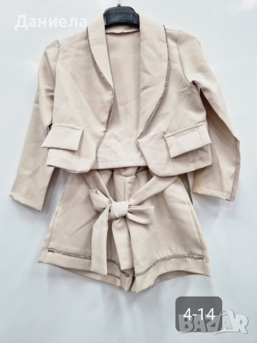 Стилен сет -сако и панталони, снимка 1