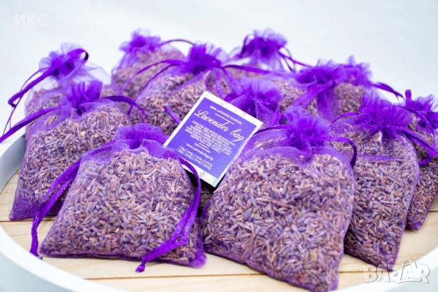 Торбички с лавандула на едро и дребно, персонализиран етикет, България и чужбина, етерични масла, во, снимка 6 - Други - 52730579