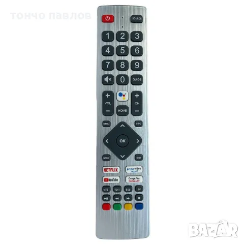 Универсално bluetooth дистанционно за SHARP AQUOS TV  с гласова команда, снимка 5 - Дистанционни - 48369593
