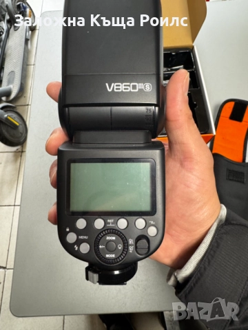 Светкавица Godox - Ving V860III TTL, за Sony, черна, снимка 5 - Светкавици, студийно осветление - 52590561