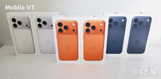 НОВ! iPhone 17 Pro 256GB Orange / Silver / Blue ГАРАНЦИЯ 24 Месеца!, снимка 3 - Apple iPhone - 56082468