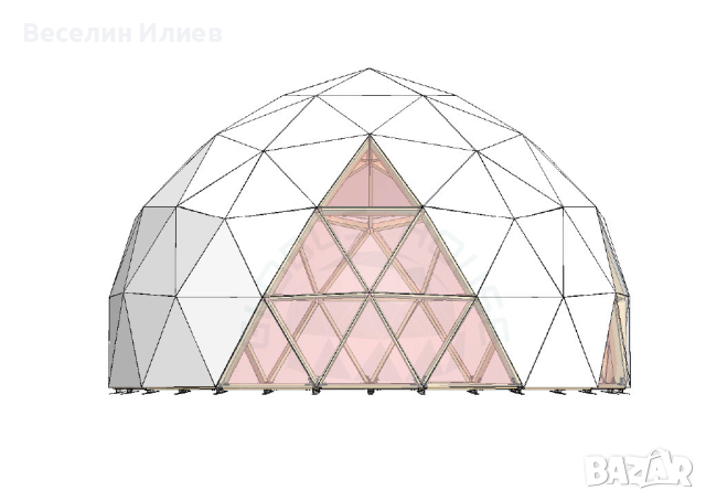 Куполен дом / Бесетка / Оранжерия, снимка 1 - Други - 41140910