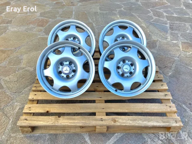 16 джанти 5х112 Mercedes E Class w211 5х112 Мерцедес Оригинал, снимка 2 - Гуми и джанти - 47565828