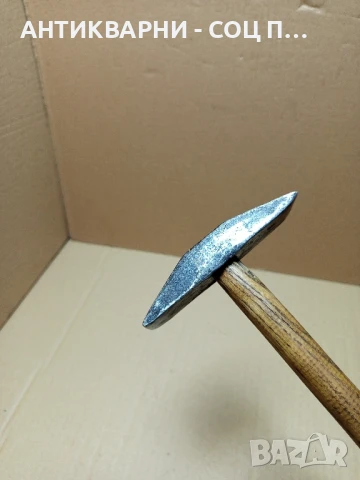 Соц Старо Ръчно Ковано Руско Чукче Чук За Клепане На Коси., снимка 7 - Антикварни и старинни предмети - 51044728