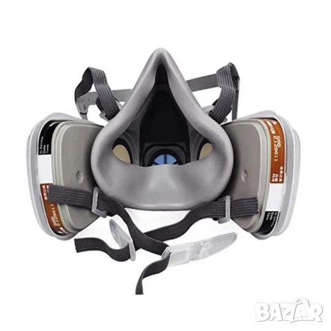 Защитна полумаска 6200 | Предпазна маска, еквивалент на 3М 6200, снимка 2 - Други инструменти - 44681387