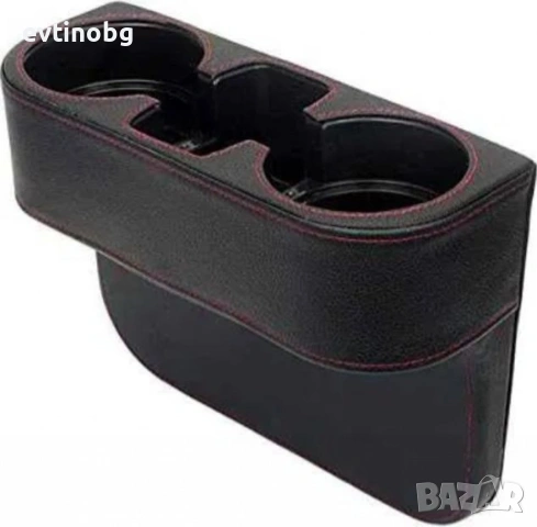Органайзер - Поставка за чаши и телефон с кожено покритие за кола, снимка 3 - Аксесоари и консумативи - 53869325