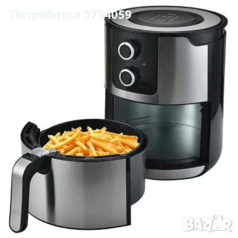 ФРИТЮРНИК С ГОРЕЩ ВЪЗДУХ /Air Fryer, снимка 1