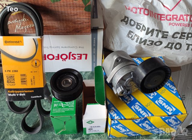 Ангренажен ремък и ролки за Рено Трафик 2.5, снимка 4 - Части - 44456370